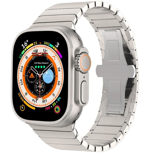 Correa de Reloj Metal Acero Inoxidable con Cierre Mariposa