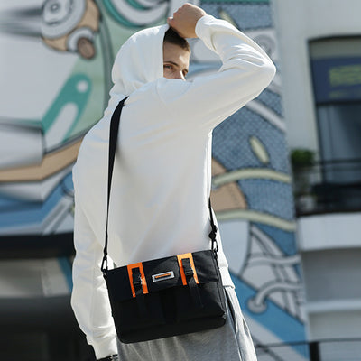 Bolsa Mensajera Oxford para Hombre - Diseño Minimalista - Image 4
