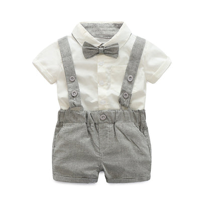 Pantalón con Peto y Corbata de Moño - Image 3