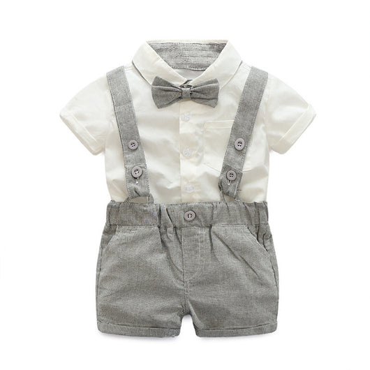 Pantalón con Peto y Corbata de Moño - Image 3