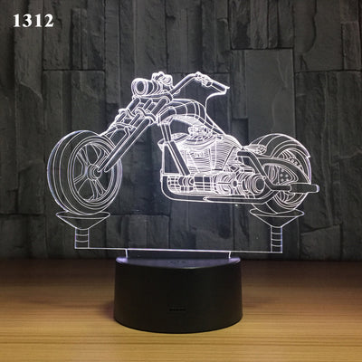 Lámpara de Escritorio LED Diseño Motociclista - Image 8