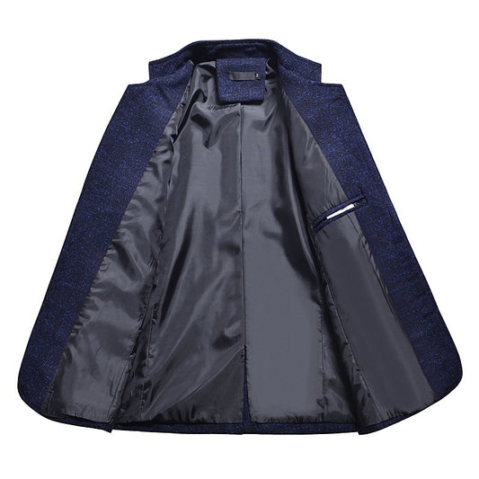Traje Entallado de Cuello Slim Talla Pequeña - Image 2