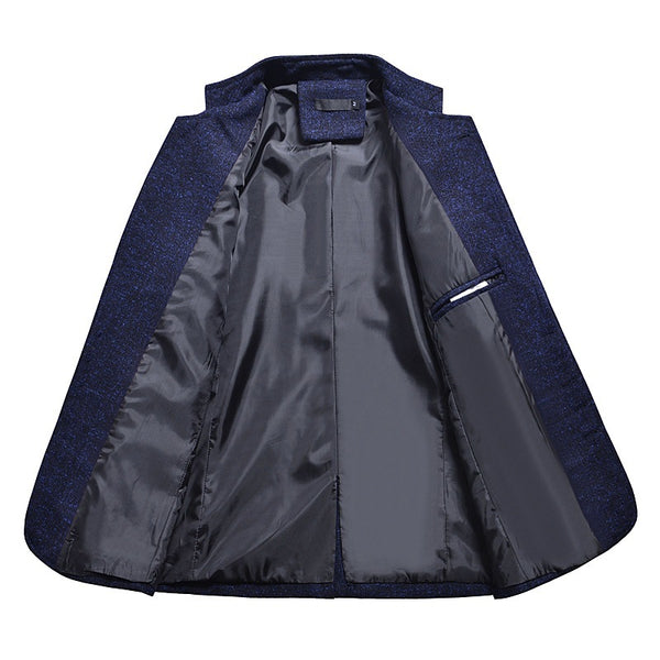 Traje Entallado de Cuello Slim Talla Pequeña