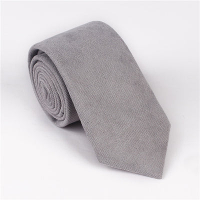 Corbata Casual de Color Liso - Image 7
