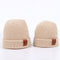 Gorro Térmico de Cuero para Bebé - Protección Cálida en Colores Sólidos