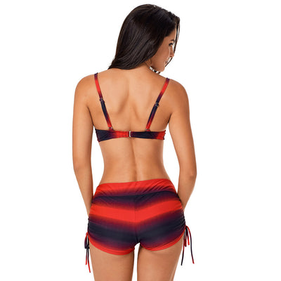 Traje de Baño Talla Grande con Abertura Lateral - Image 2