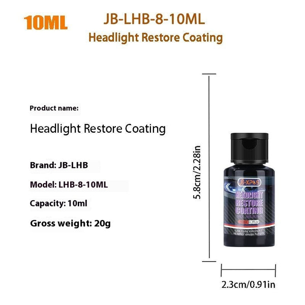 Recubrimiento Restaurador de Faros JB-XPCS LHB-8 - Image 6