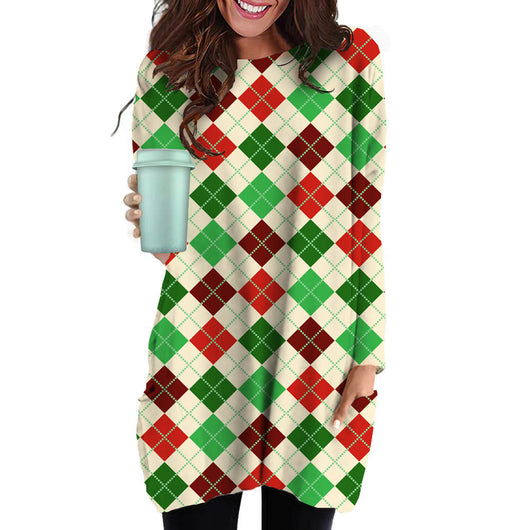 Falda Suéter Largo Mujer con Bolsillos - Diseño Versátil y Cómodo - Image 15