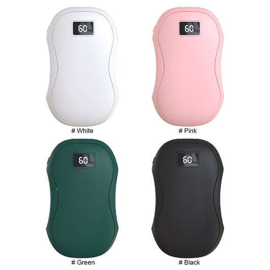 Calentador de Manos Eléctrico Recargable USB con Pantalla Digital y Batería Externa - Image 12