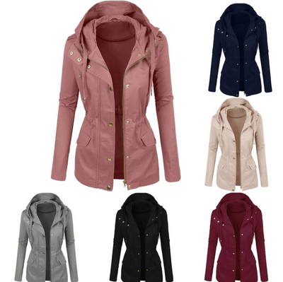 Chaqueta Biker de Cuero para Mujer - Diseño Clásico en Colores Sólidos