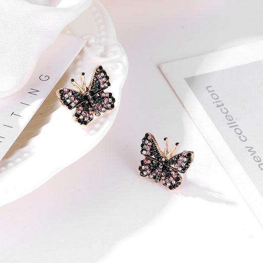 Aretes Mariposa Delicados - Image 2