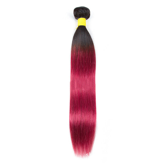 Peluca de Cabello Real con Degradado - Image 2