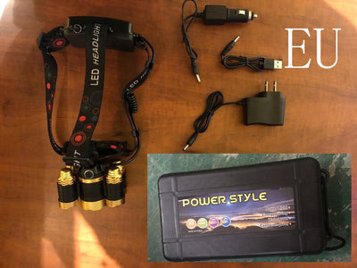 Linterna Frontal LED de 3 o 5 Luces - Image 7