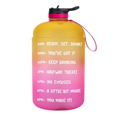 Botella de Agua QuiFit de 1 Galón con Popote - Libre de BPA para Deportistas - Image 3