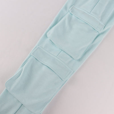 Conjunto Dos Piezas Mujer: Chaleco Umbilical y Pantalón Ajustable - Image 19