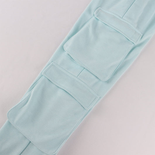 Conjunto Dos Piezas Mujer: Chaleco Umbilical y Pantalón Ajustable - Image 19