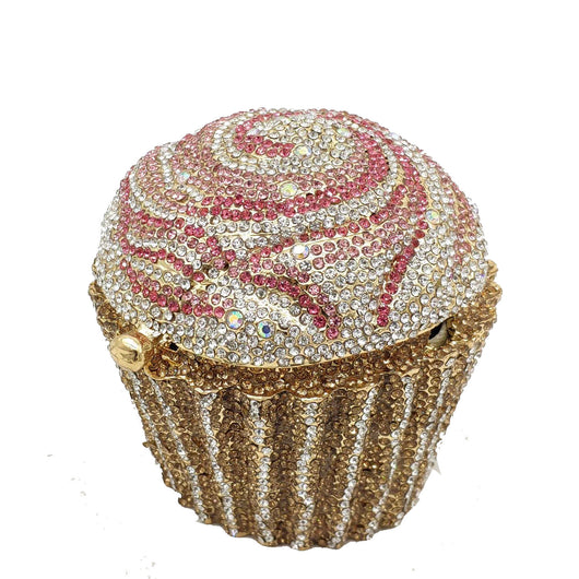 Bolso de Cena Metálico con Diamantes - Image 12