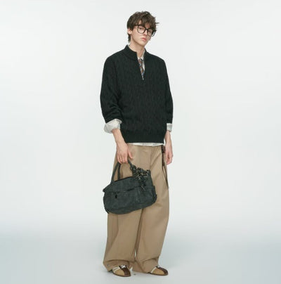 Suéter de Cuello Alto Casual para Hombre - Diseño Moderno y Versátil - Image 28
