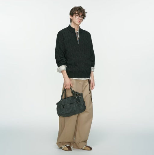 Suéter de Cuello Alto Casual para Hombre - Diseño Moderno y Versátil - Image 28
