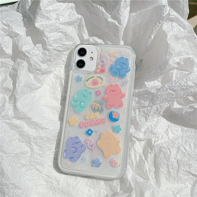 Funda Protectora Oso Copo de Nieve con Arena Móvil - Resistente a Caídas - Image 3