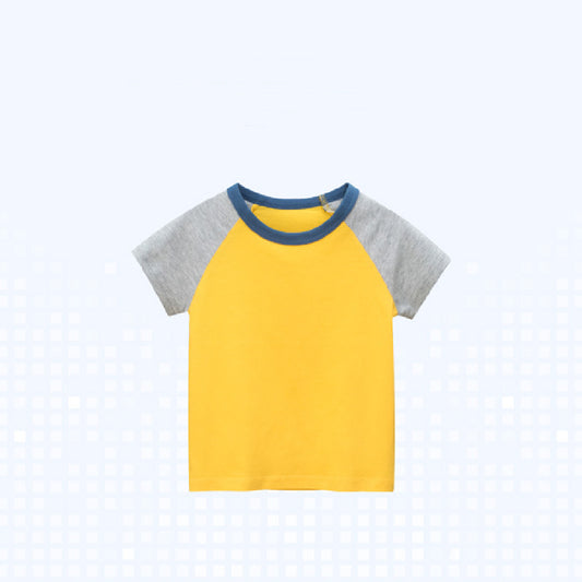 Ropa para Bebé con Puños Contrastantes - Diseño Liso y Moderno