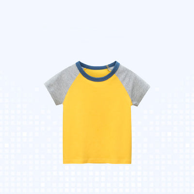 Ropa para Bebé con Puños Contrastantes - Diseño Liso y Moderno