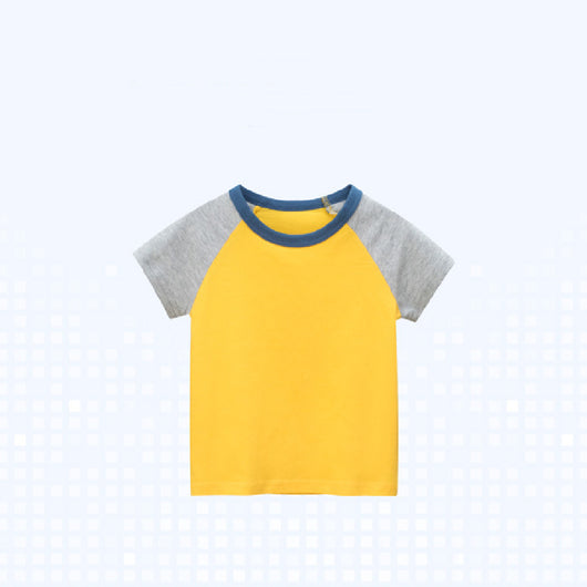 Ropa para Bebé con Puños Contrastantes - Diseño Liso y Moderno
