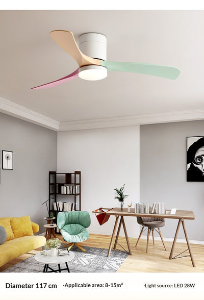 Ventilador de Techo con Luz Integrada Moderno y Minimalista - Image 41