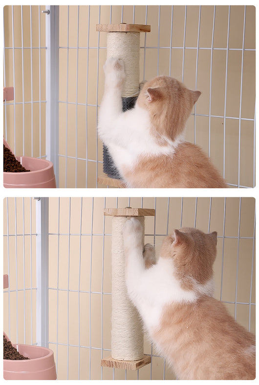 Rascador de Sisal Resistente para Gatos - Poste para Afilar Garras - Image 9