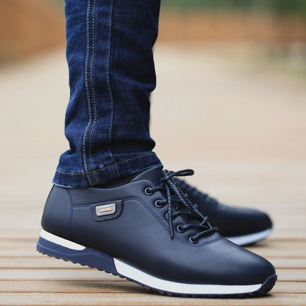 Zapatillas de Cuero Impermeables