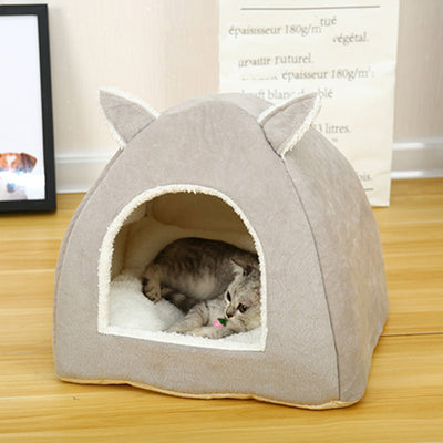 Casa Refugio Térmico para Mascotas con Diseño Yurta y Cojín Absorbente - Image 11
