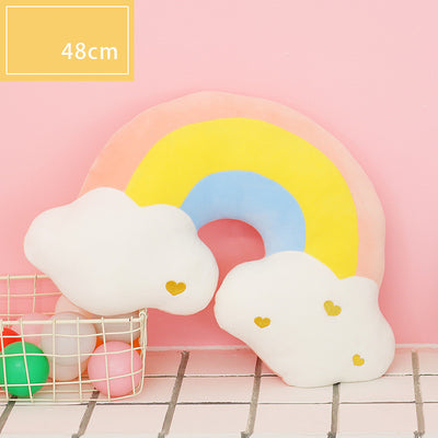 Peluches Nubes Arcoíris y Luna - Juguetes Suaves para Niños - Image 14