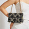 Bolso de Noche Elegante con Incrustaciones de Diamantes para Eventos