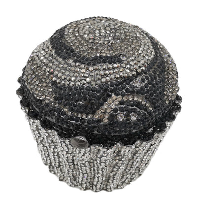 Bolso de Cena Metálico con Diamantes - Image 13