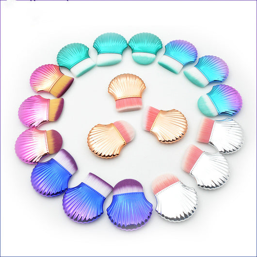 Brocha de Concha Pequeña para Base de Maquillaje