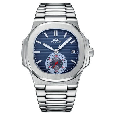 Reloj de Acero Inoxidable para Hombre con Correa de Malla - Image 3