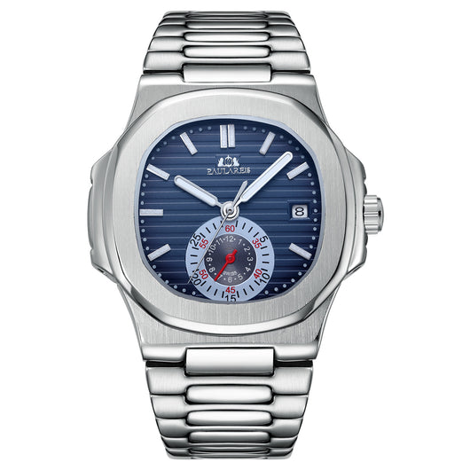 Reloj de Acero Inoxidable para Hombre con Correa de Malla - Image 3