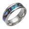 Titanium steel color shell ring high-end ring men's men's men's new personality gift Europe and the United States explosion factory 2 10