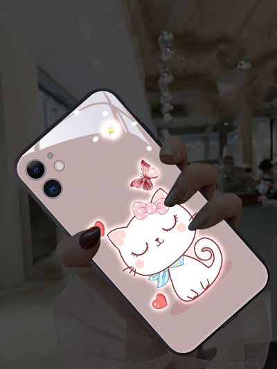 Funda para iPhone 11 con Diseño de Gato Mariposa - Image 10