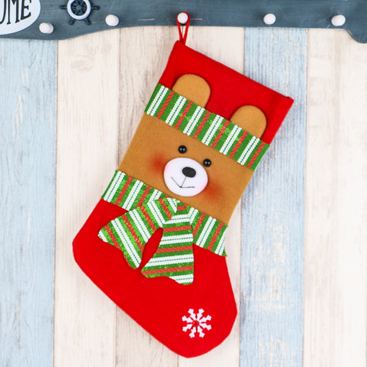 Bolsas de Regalo Navideñas con Adornos y Calcetines Decorativos al por Mayor - Image 2
