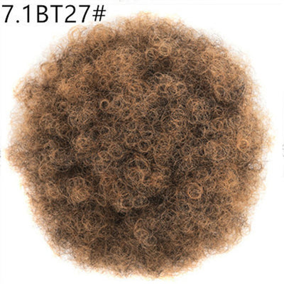 Peluca Rizada Africana Voluminosa - Pack de Cabello Esponjoso - Image 10