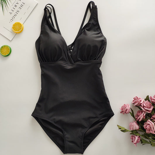 Bikini Triangular Ajustado de Una Pieza - Image 14