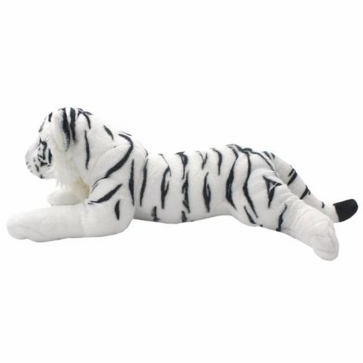 Peluche Cachorro Tigre Blanco Suave - Image 5