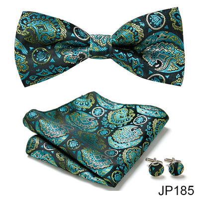 Traje Formal Elegante Coreano con Corbata de Moño - Image 25