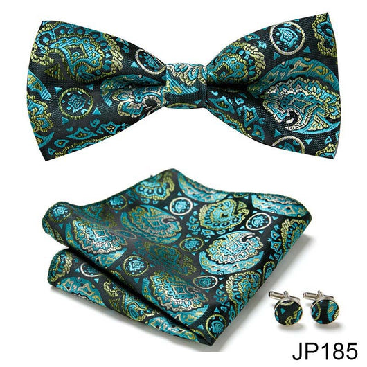 Traje Formal Elegante Coreano con Corbata de Moño - Image 25