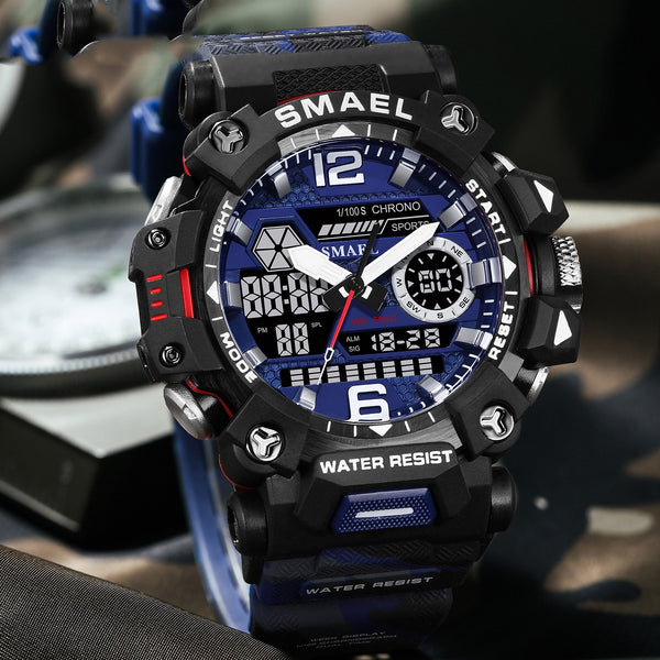 Reloj Táctico Militar Luminoso Resistente al Agua con Aleación de Aluminio