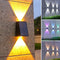 Lámpara Solar de Pared para Exterior - Iluminación Decorativa de Patio