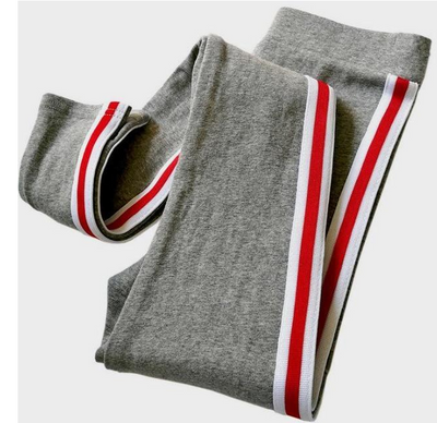 Leggings Deportivos con Raya Lateral - Pantalones Slim Elásticos para Mujer - Image 6