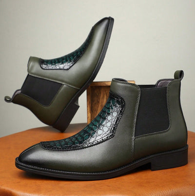 Botas Martin Ejecutivas de Caña Media - Punta Afilada y Versátil para Hombre - Image 7