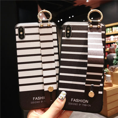 Funda de Celular a Rayas Resistente